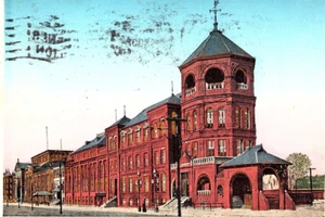 Postal de colección Massachusetts, edificio mecánico, Boston MA. c1907 - Imagen 1 de 4