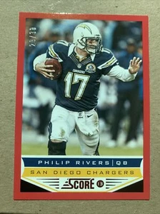 2013 Score Red Zone /30 Philip Rivers #179 - Picture 1 of 2
