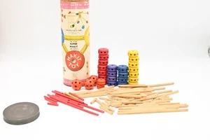 Vintage Makit Toy Early Tinker Toy Building Set Incomplete - Picture 1 of 9