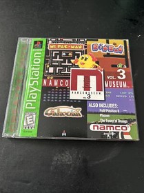 Namco Museum Vol 3 PlayStation 1 PS1 PSOne Ms PAC Man Complete! Tested