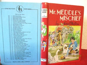 Enid Blyton MR MEDDLE'S MISCHIEF hardcover 1970 Reward Series #26 Rene Cloke - Picture 1 of 5