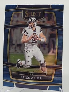 2022 PANINI SELECT DRAFT PICKS TAYSOM HILL CONCOURSE CARD NEW ORLEANS SAINTS BYU