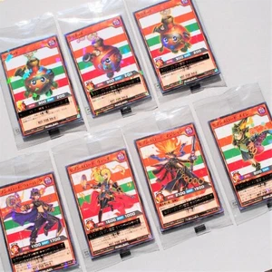Yu-Gi-Oh RUSH DUEL Seven Eleven Promo RD/711A-JP001~JP007 Unopened Japanese P38 - Picture 1 of 4