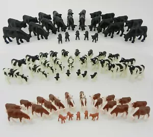 1:64 ERTL SET 75 = ERTL *HOLSTEIN ANGUS & HEREFORD* Kühe & Kälber Rinder Neu in Verpackung - Bild 1 von 7