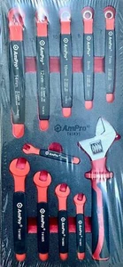 Ampro Insulated VDE Wrench Set 11 Piece T41831 - Picture 1 of 1