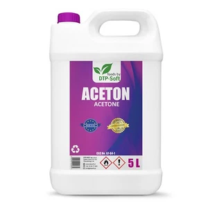 5L Aceton 99,5% Reiniger Entfetter Lösemittel Lackentferner sehr ergiebig 5 - Bild 1 von 5