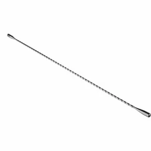 Barfly M37033 Double End Stirrer 17.25" Stainless Dual Weighted Ends Tall Drinks - Picture 1 of 12