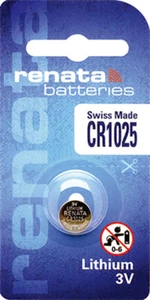1 x Renata CR1025 Batteries, Lithium Battery 1025 | Shipped from USA - Picture 1 of 1