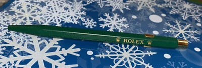 PLUMA ROLEX VERDE/ORO COLECCIONABLE RETIRADO CARAN D’ACHE ¡RARA!! Foto 1 de 3