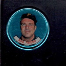 1965 Old London Coin #10 Bob Friend   EXMT J2931997