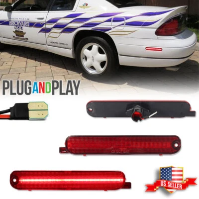 2 шт красных светодиодных задних габаритных огней для 95–01 Chevy Lumina и 95–99 Monte Carlo - Изображение 1 из 4