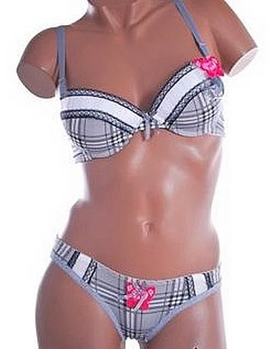 Ensemble Gris C206-13 Bonnet C 85C 90C 95C 105C - Photo 1/1