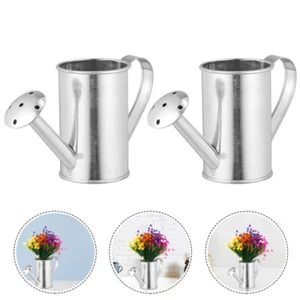 3 Pcs Sukkulenten Blumentopf Aus Zinn Gartendekoration Eisenkunstpflanzenhalter - Bild 1 von 12