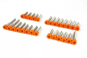  Schraubensatz KTM 690 SMC / R orange | Edelstahl | Motorschrauben | Schraube - Picture 1 of 4
