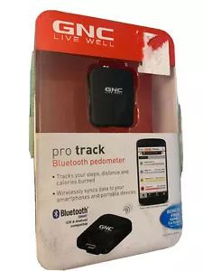 GNC Pro Track Bluetooth Black Pedometer GP-5560-BLK - Picture 1 of 2