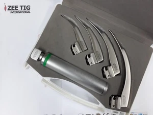 Macintosh fiber optic maga light set of 4 blade and handle packed in box - Picture 1 of 7
