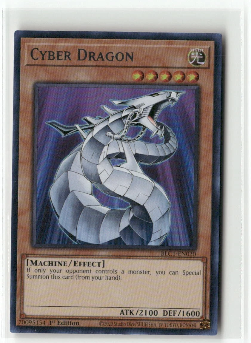 Yu-Gi-Oh! Cyber Dragon Ultra Rare Card - LCGX-EN175 From Legendary Collection 2 - View #6