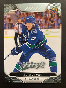 Bo HORVAT 2019-20 Upper Deck MVP Hockey #124 Vancouver Canucks