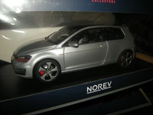 1:18 Norev VW Golf 7 GTI 2013-2019 Reflex plata/plata en embalaje original - Imagen 1 de 1