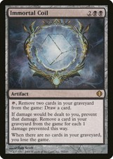 Magic MTG Tradingcard Shards of Alara 2008 Immortal Coil 79/249