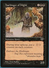 Harbinger of Night Mirage PLD Black Rare MAGIC MTG CARD (ID# 214105) ABUGames