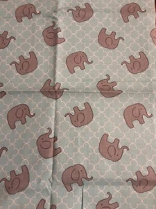 Fabric Grey Elephant Fat Quarter 18 L X 21 W Multicolor - Picture 1 of 2