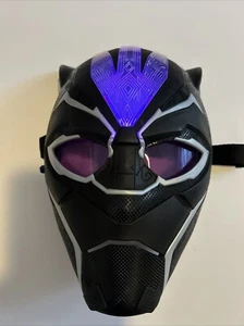 2017 Hasbro Marvel Black Panther Light Up Halloween Costume Mask Cosplay - Picture 1 of 10
