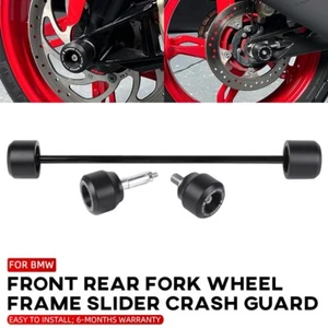 Front/Rear Wheel Fork Axle Slider Crash Guard Protector For BMW G310GS G 310R/RR - Picture 1 of 30
