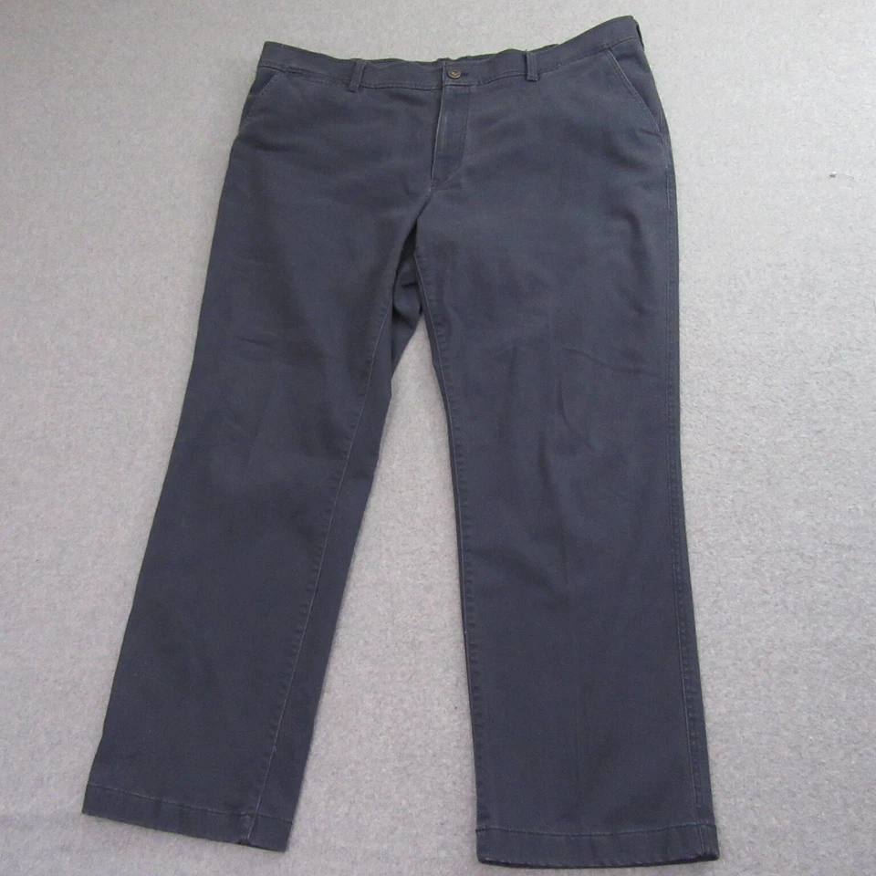 LL Bean Mens Standard Fit Jeans 44 x 32 Black Stretch Adjustable Waist - Image 1 of 4