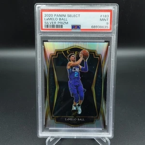 Tarjeta de novato #183 Panini NBA Select Lamelo Ball 2020-21 clasificación PSA 9 como nueva - Imagen 1 de 2