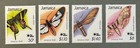 JAMAICA   756 - 759  Beautiful  Mint  NEVER  Hinged  Set  BUTTERFLIES