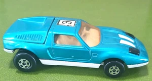 Lesney Superkings K-30 Mercedes Benz C.111- Blue Body, White Interior. VGC. - Picture 1 of 9