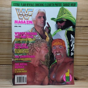 WWF MAGAZIN / APRIL 1992 / WRESTLEMANIA #8 Preview / Stars Cover Hulk Hogan - Bild 1 von 10