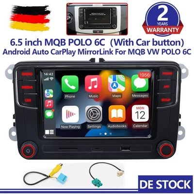 NONAME Carplay Android Auto Autoradio Stereo RCD360 RCD330 für VW MQB POLO 6C - Bild 1 von 4
