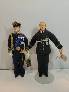 2 VTG Peggy Nisbet Dolls Prince Philip P416/Prince Philip Duke of Edinburgh LE96 - Imagen 1 de 6