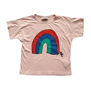 Bobo Choses Rainbow Graphic Short Sleeve Tee Size 8-9y - Picture 1 of 4