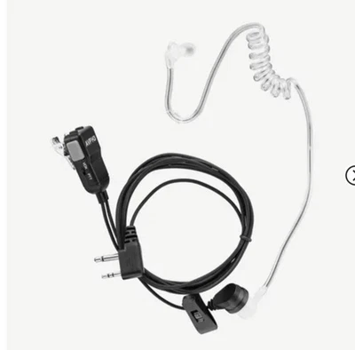 2 PACK  2 WAY WALKIE TALKIE  3.5mm Radio  SURVEILLANCE HEADPEACE T100 T800  - Image 1 of 3