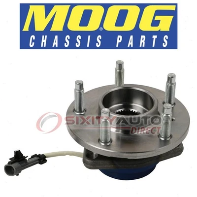 MOOG Front Wheel Bearing Hub Assembly for 2001-2005 Cadillac DeVille - ax Foto 1 de 4