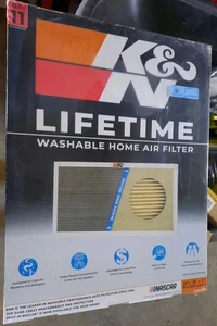 K&N HVC-12025 MERV 11 HVAC Filter 20x25x1 Washable Reusable Lifetime NEW  - Bild 1 von 5