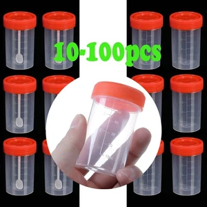 10pcs-100Pcs 60ml Urine Testing Cups with Scale Leak Design for Convenience - Picture 1 of 16