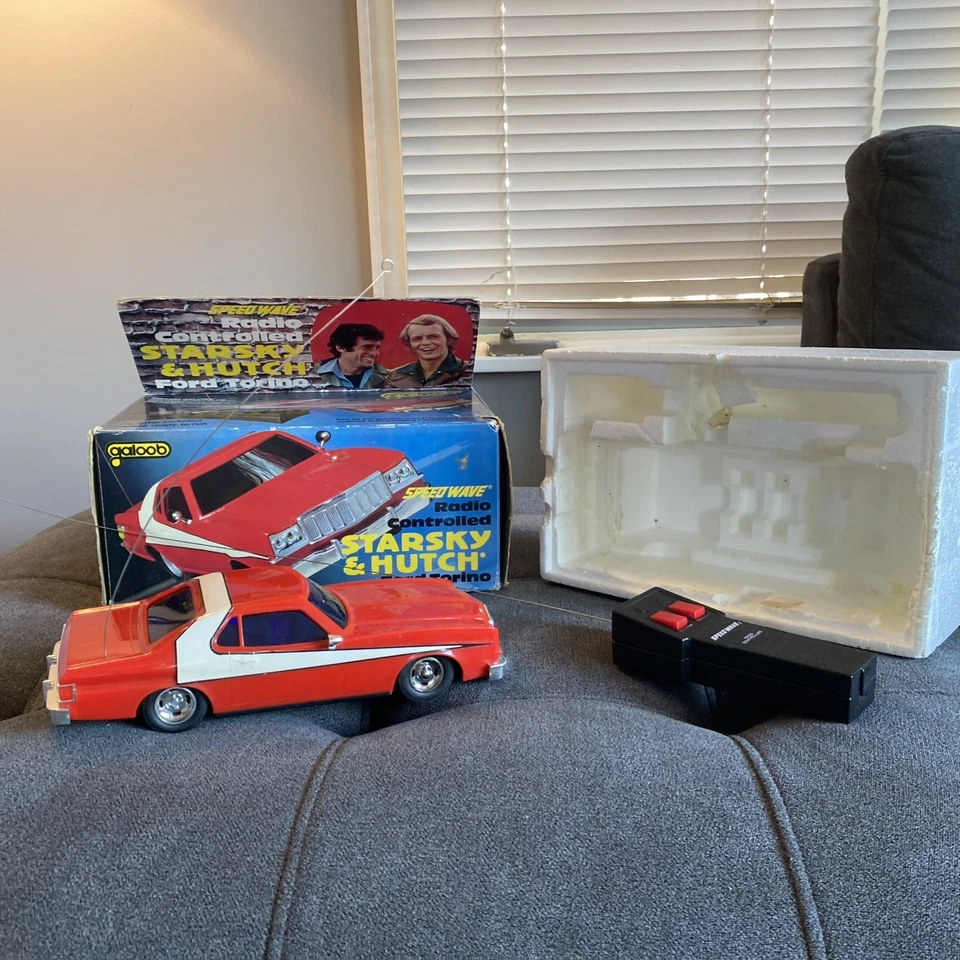 1976 vintage Galoob STARSKY & HUTCH Ford TORINO Speedway RADIO CONTROL car! - Image 1 of 4