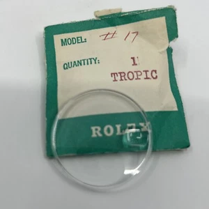 Rolex crystal tropic model #17 Cyclops Vintage Open Pack NOS - Picture 1 of 7
