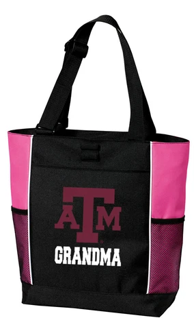 Texas A&M Aggies Grandma Tote Bag Texas A&M Grandma for BEACH SHOPPING GROCERIES Cover