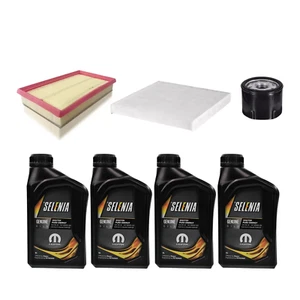 KIT TAGLIANDO FILTRI OLIO SELENIA 0W-30 500X 1.0 BENZINA 88KW 120 CAVALLI - Imagen 1 de 6