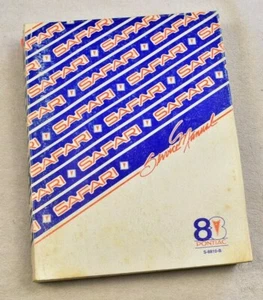 1988 PONTIAC SAFARI FACTORY SERVICE / SHOP MANUAL - Picture 1 of 1