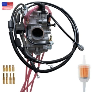 Carburetor W/ Cable For Yamaha 250F WR250 WR250F YZ250F 2001-2013 - Picture 1 of 4