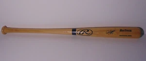 Roberto Alomar Autographed Baseball Bat Cleveland Indians Chicago White Sox COA - Picture 1 of 12