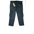 Replay Femmes Jeans 7/8 Pantalon Cheville Cargo Low Rise Zip Taille 38 M W29