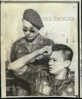 1966 Photo de presse Commandant Sud Vietnam Général Ton That Dinh à Da Nang