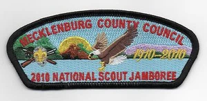 Nat. 2010 Jamboree, Condado de Mecklemburgo JSP, Black Brd., ¡Como nuevo! - Imagen 1 de 1